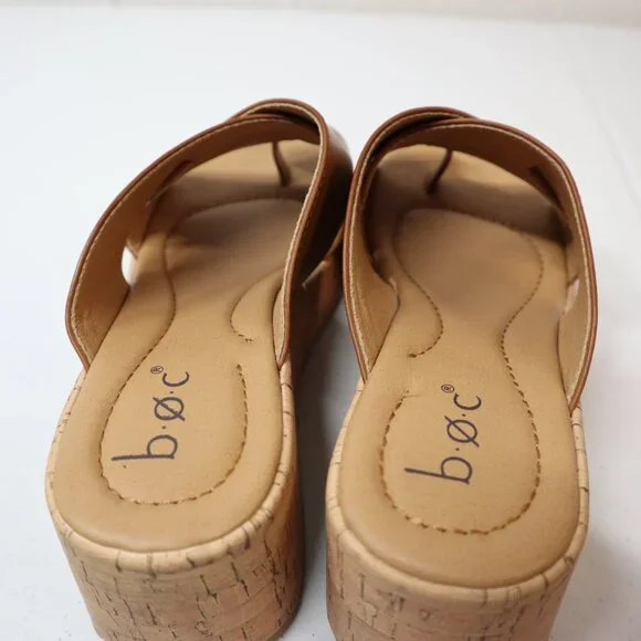 SHOW MORE b.o.c. Born Concept Sunny Wedge Sandal TAN - Picture 9 of 9